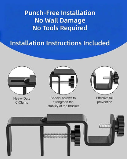 Over-Blinds Curtain Rod Brackets - Image 5