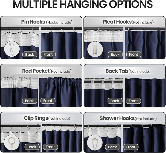 2 Pages Privacy Curtains for Windows - Image 2