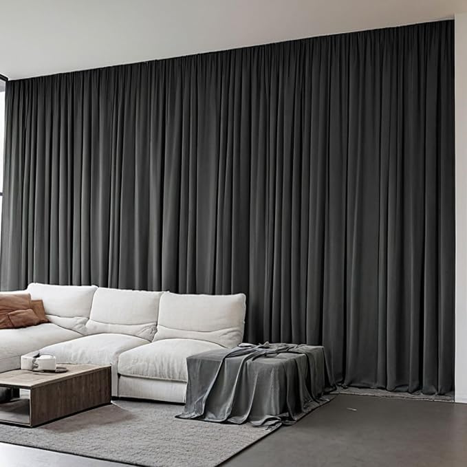 Home Theater Curtains Room Separator, Room Divider Curtains by Grichril