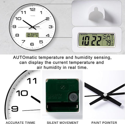 TIMESS Wall Clock, Ideal Modern Home, Office Decor - Image 6