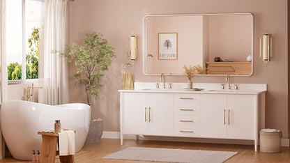 TETOTE 55 x 30 Inch Bathroom Mirror - Image 8