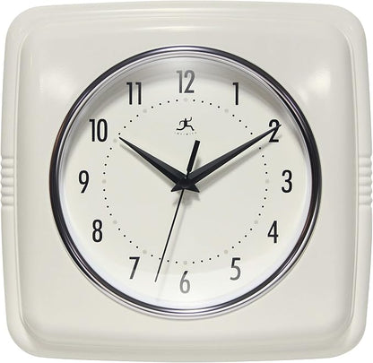 Infinity Instruments Square Retro Wall Clock by InfinityInstruments