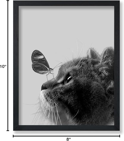 Poster Master Butterfly on Cat Print - Image 7