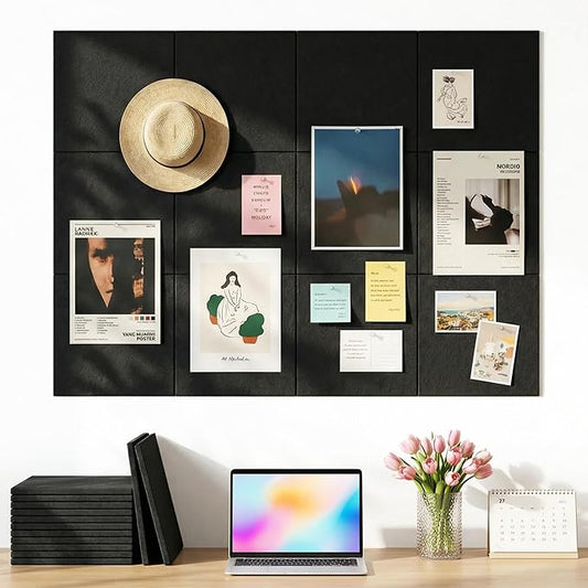 Aothia Felt Bulletin Board Tiles by AothiaSimpleNaturalUnique