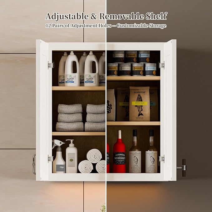 Kisart Laundry Room Cabinets Wall Mounted - Image 5