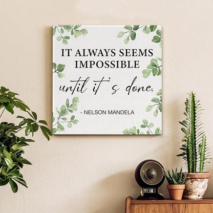 Inspirational Wall Art Motivational Painting Wall Decor - Image 3