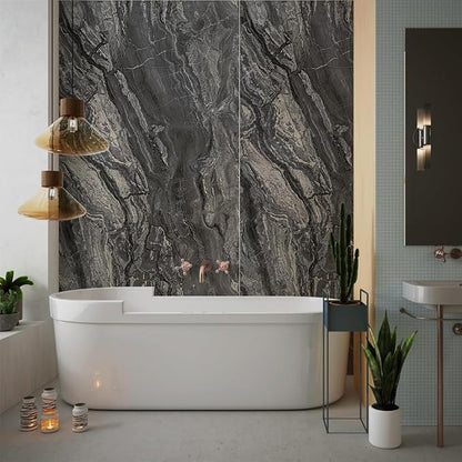 IZODEKOR 4 Pcs 24"x48" PVC Marble Wall Panels - Image 4
