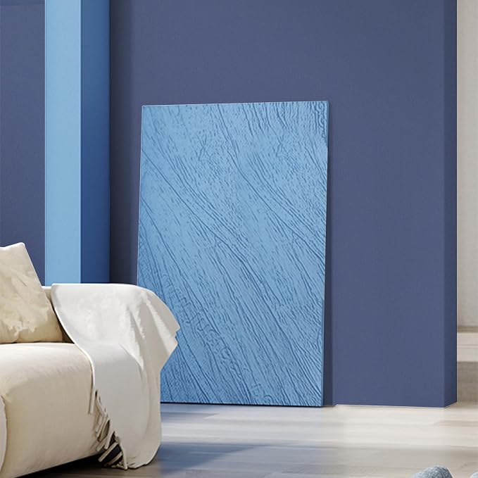 practicalWs Blue Peel and Stick Wallpaper 15.7" x 236.2" Blue Contact Paper - Image 3