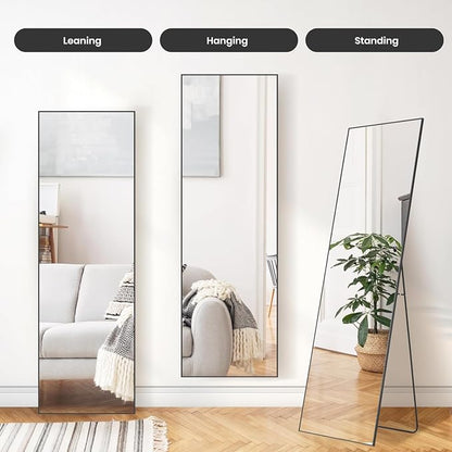 Simple Deluxe Full Length Mirror, - Image 4