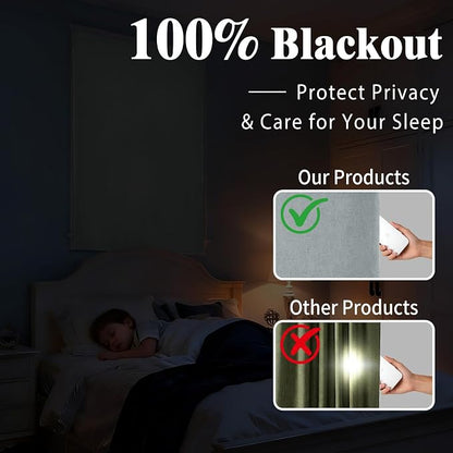 Self-Adhesive 100% Blackout Curtain - Image 2