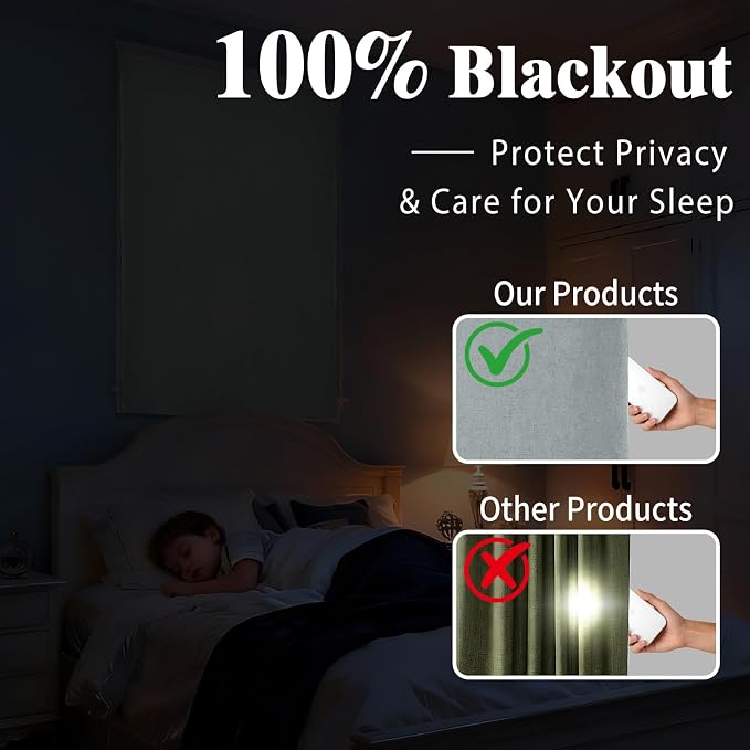 Self-Adhesive Complete 100% Blackout Curtain - Image 2