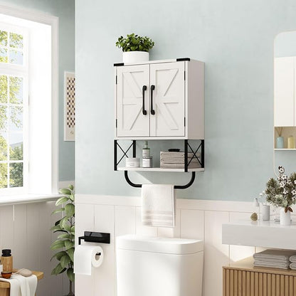 RUSTOWN Farmhouse Rustic Medicine Cabinet - Image 2