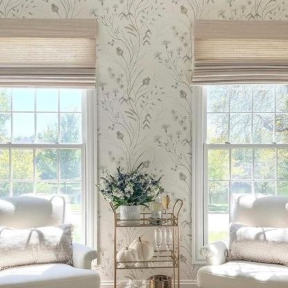 TWOPAGES Woven Bamboo Cordless Roman Shades, Custom No Drill or Motorized Blinds - Image 4