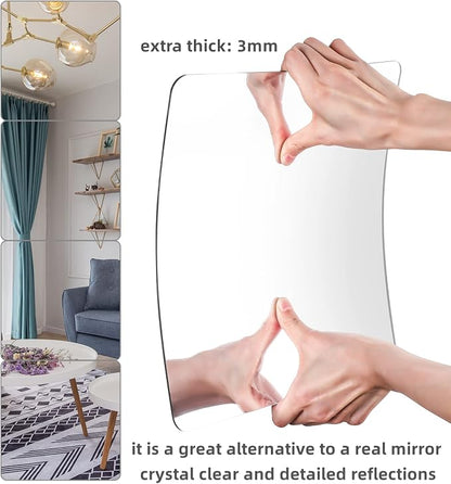 JEOYOO Full Length Mirror Unbreakable Gym Mirrors - Image 2