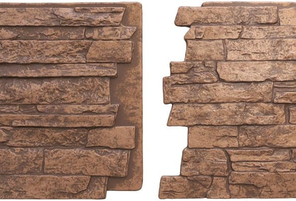 Ekena Millwork 49"W x 25 1/2"H x 1 1/4"D Acadia Ledge Stacked Stone, StoneWall - Image 8