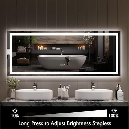 GarveeHome 60x24 LED Bathroom Mirror - Image 5