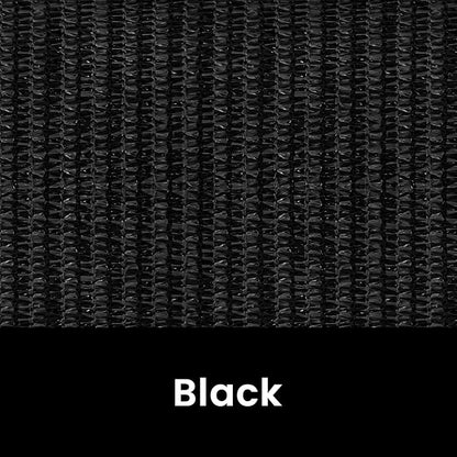 7'W x 6'H Black Patio Shades Roll up Outdoor Roller Shade Crank Wand Blind - Image 9