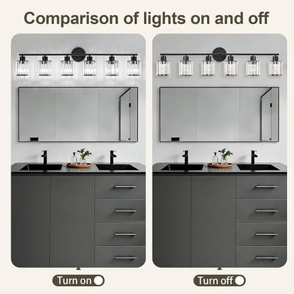 Crystal Bathroom Light Fixtures, Bathroom Lighting Fixtures Over Mirror - Image 7