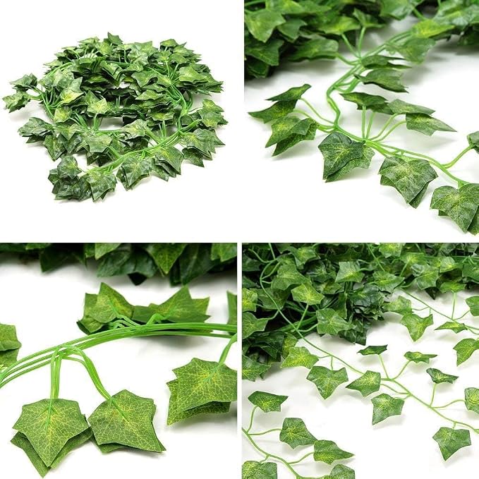 Fake Vines for Room DecorArtificial Plant Ivy Garland 1 Stand 50FT Long Hanging - Image 8