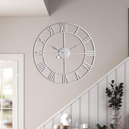 LEIKE 16" Modern Large Wall Clocks, Silent Non Ticking, Battery Operated - Image 7