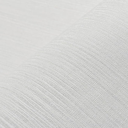 Haimin Grasscloth Textured Wallpaper 24in X 393in Fabric Contact Paper White - Image 6
