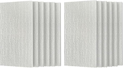 3D Faux Stone Wall Panels, Lightweight & Waterproof Accent Marble Flowing Stone by Gahowlen