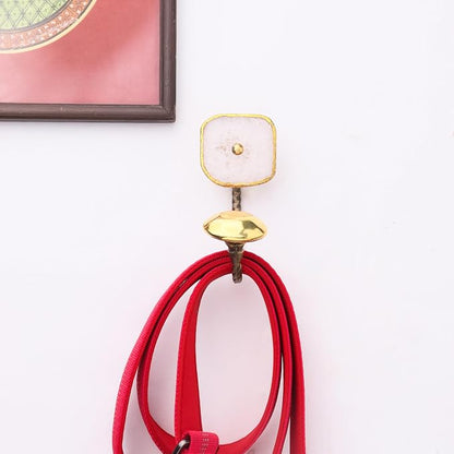 Indian Shelf Pack of 12 Stone Vintage Wall Hooks - Image 3
