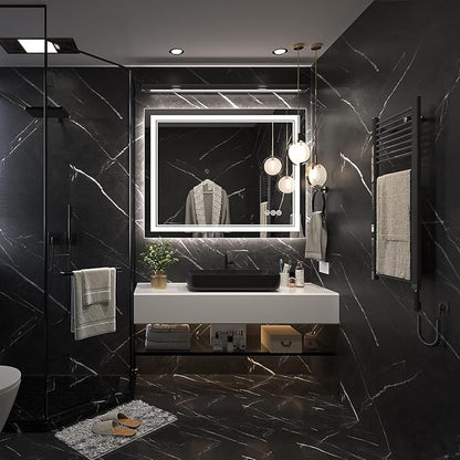 Ratsamee 40x32 Inch LED Bathroom Mirror - Image 3