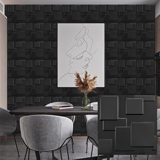 Heikki 30 Pack 3D Wall Panel for Interior Wall Décor, PVC Flower Textured Wall by YourBestChoices