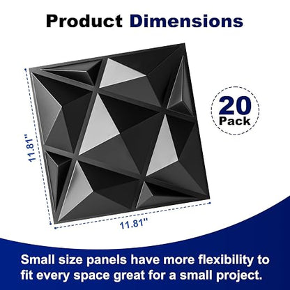 Art3dwallpanels 20 Pack 3D Wall Panels - Image 3