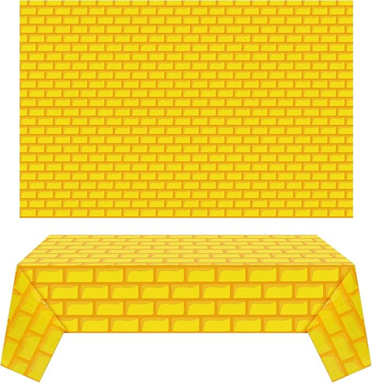 Chuangdi 2pcs 4.5 x 9 Feet Brick Wallpaper Peel and Stick Backdrop Tablecloth by Chuangdi