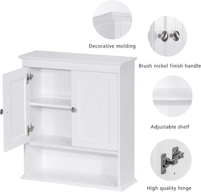Spirich Bathroom Cabinet Wall Mounted - Image 5