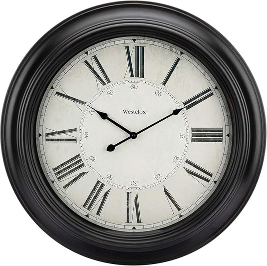Westclox 20 inch Traditional Wall Clock Battery-Operated Clock by Westclox