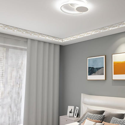 HOMETITUTE Wallpaper Border Peel and Stick Feather Texture Decorative Wall Trim - Image 4