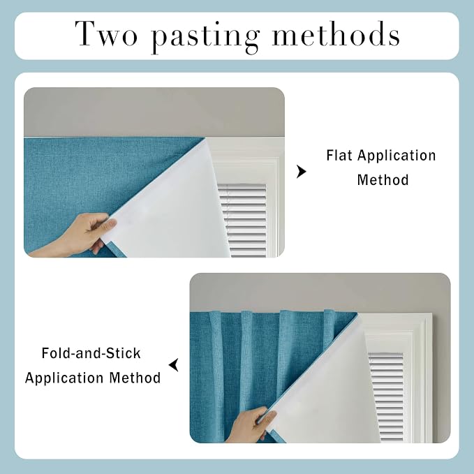 Self-Adhesive 100% Blackout Curtain - Image 5