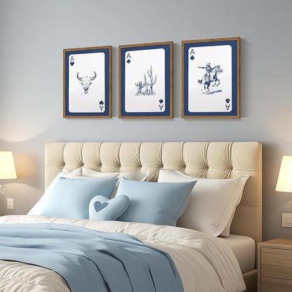 Western Wall Art Set of 3 - Image 4