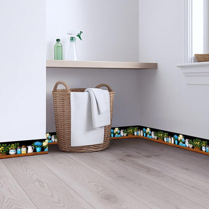 Kitchen Shelf Wallpaper Border 196x4 Inch Removable Wall Border Peel and Stick - Image 4