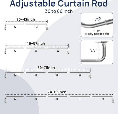 ENJOYBASICS Blackout Curtain rod - Image 5