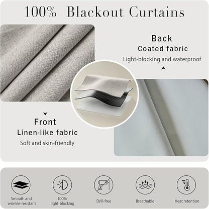Self-Adhesive 100% Blackout Curtain - Image 4