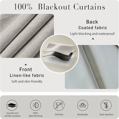No-Drill 100% Blackout Shade - Image 4