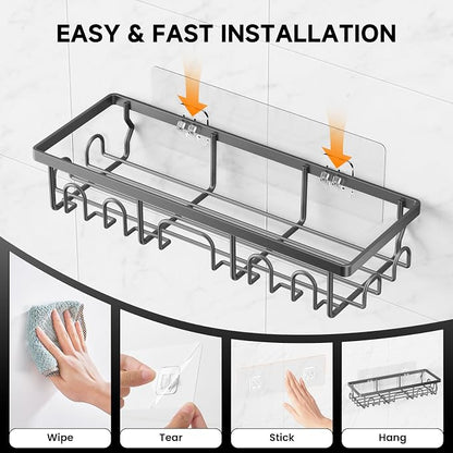 Shower Caddy, 5 Pack Shower Shelves - Image 6