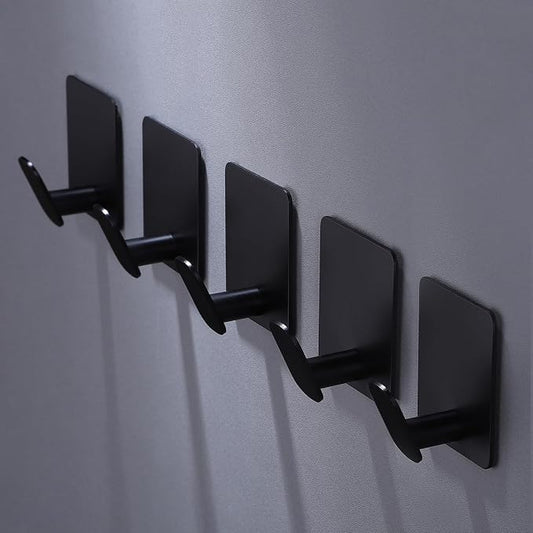 DELITON 8 Pack Adhesive Towel Hooks - Image 2