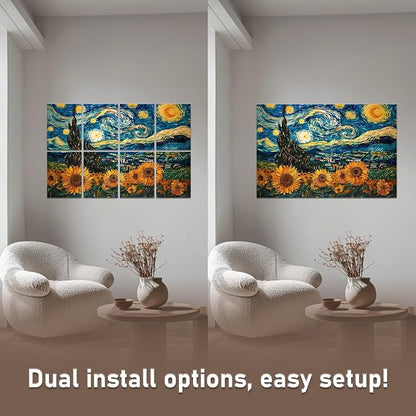 FurnoFlexArt Acoustic Panels Tiles Decorative Room Sound Proof Foam Absorbing - Image 8