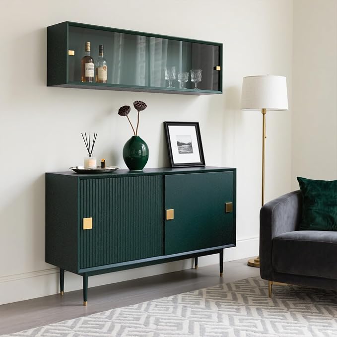 Yancorp 16"x120" Matte Emrald Green Peel and Stick Wallpaper Removable Contact - Image 3