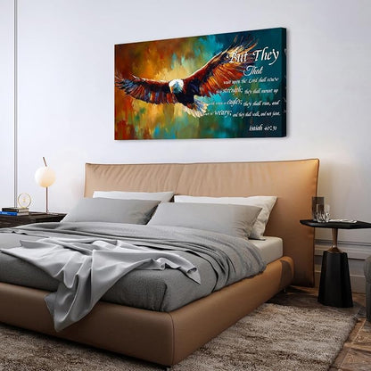 Christian Eagle Wall Art Isaiah 40 31 Poster Bible Verse Wall Decor - Image 6