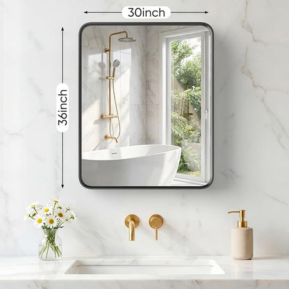 NEWBULIG 30X36 Inch Bathroom Mirror - Image 2