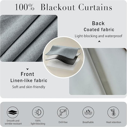 No-Drill 100% Blackout Shade - Image 4