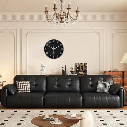 XNM Black Wall Clock for Living Room Minimalist Large Clock Battery Operated 20 - Image 5