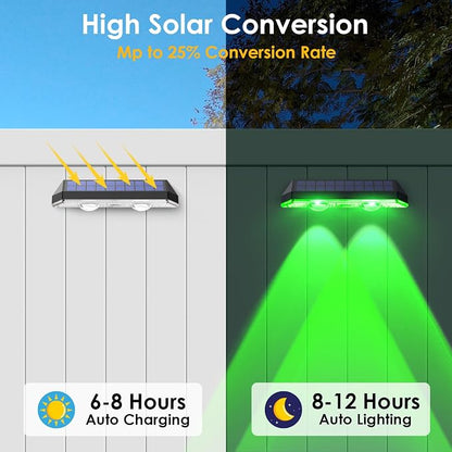 Solar Fence Lights Outdoor - Image 4
