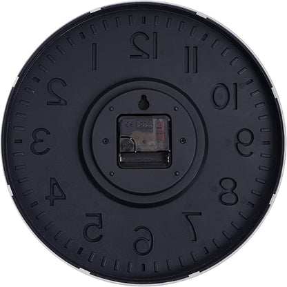 HZDHCLH White Analog Wall Clocks Battery Operated, 12 inch Silent Non Ticking - Image 5